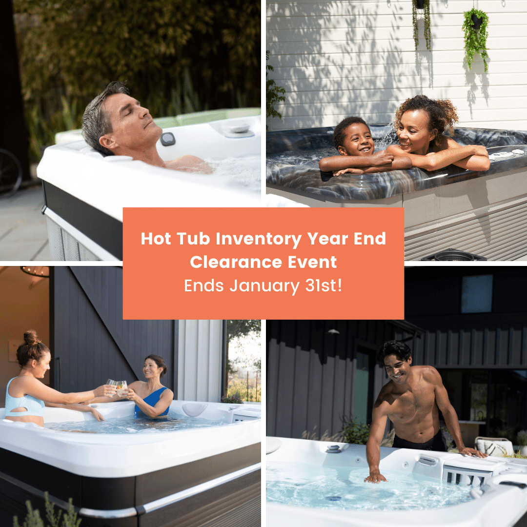 caldera Hot Tub Inventory Year End Clearance Event 1080 x 1080