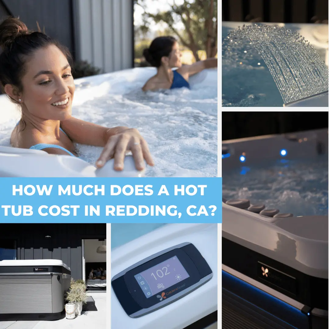 How much does a hot tub cost in Redding, CA?